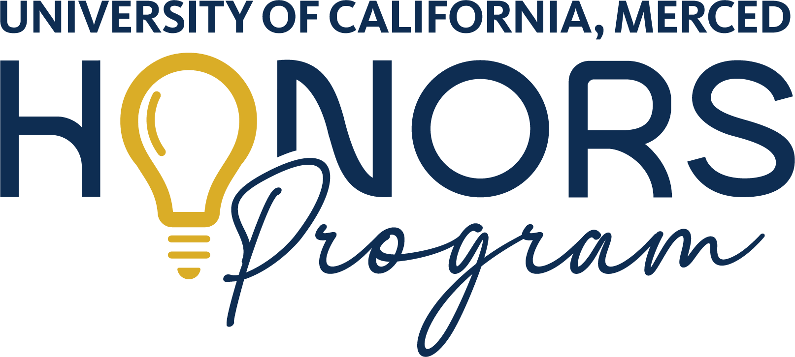 University Honors Program Logo with Big M